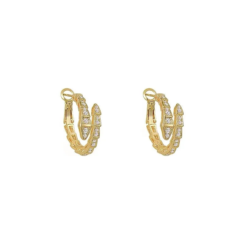 Classic Snake Shaped Earings